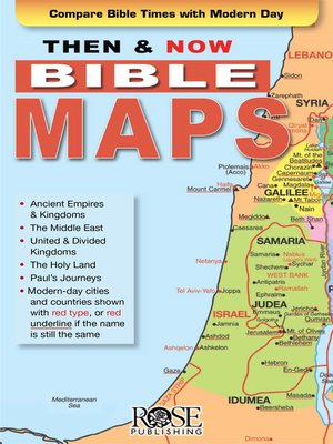 cover image of Then & Now Bible Maps